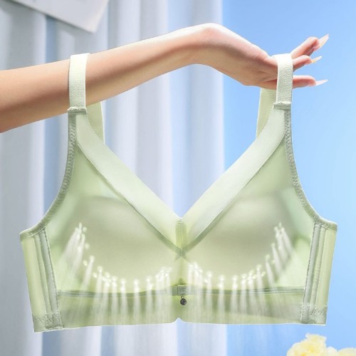 油光布洞洞杯无钢圈不跑杯舒适温变上托文胸侧收汕头批发