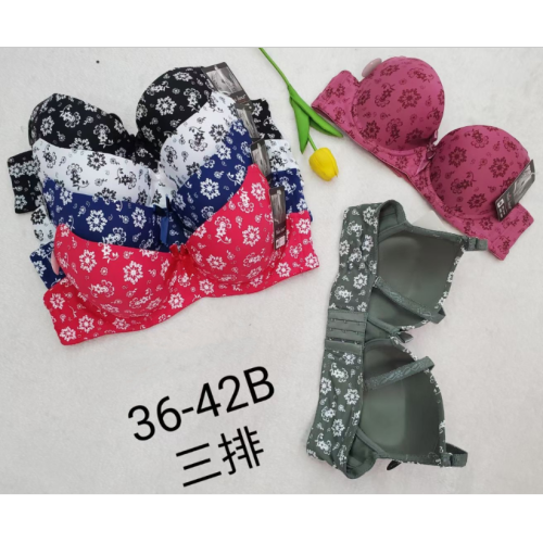 外贸文胸 蕾丝拼接绣花薄大码胸罩 深V聚拢性感女士内衣