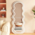 Internet Celebrity Full-Length Mirror Wave opposite Sex Dressing Mirror Wall-Mounted Cloakroom Full-Length Mirror Home Decoration Floor Mirror Ins Style Mirror