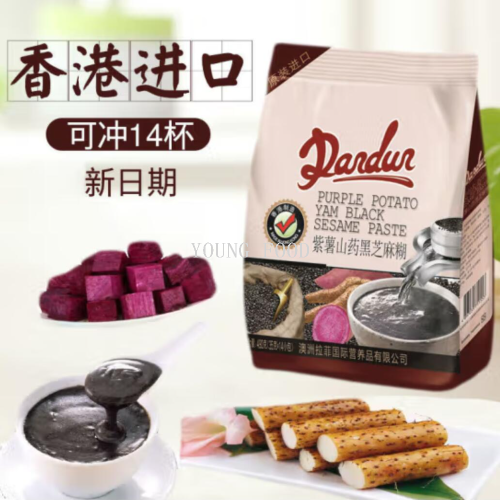 包邮！香港丹顿冲泡芝麻糊核桃糊燕麦片490g BICKBIM进口零食早餐