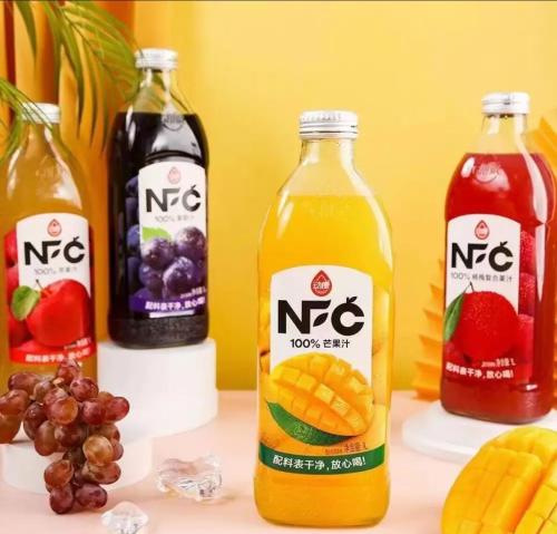 包邮 玻璃瓶动康100%苹果汁1L ANTICA FONTE BOARIO水果汁饮料