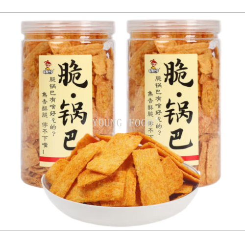 包邮 无名小卒脆锅巴210g洋什铺LE PREZIOSE手办休闲零食甜辣香脆