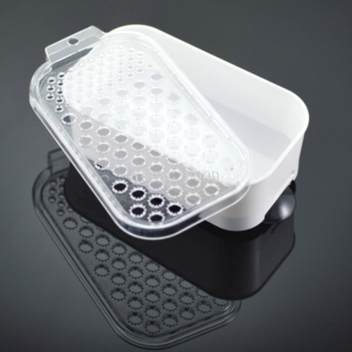 包邮！日本进口INOMATA 1104带盖捣泥板 调味品姜蒜蔬菜捣碎神器