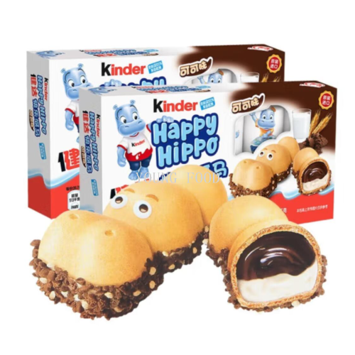 包邮德国健达开心河马造型巧克力103.5g洋什铺YOUTH FOOD休闲零食