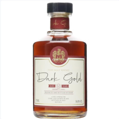 包邮！ 西班牙达克歌德12年桶强纯麦威士忌700ml巴登庄园进口烈酒