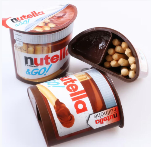 包邮！德国能多益榛子巧克力酱手指造型饼干52g 洋什铺YOUTH FOOD