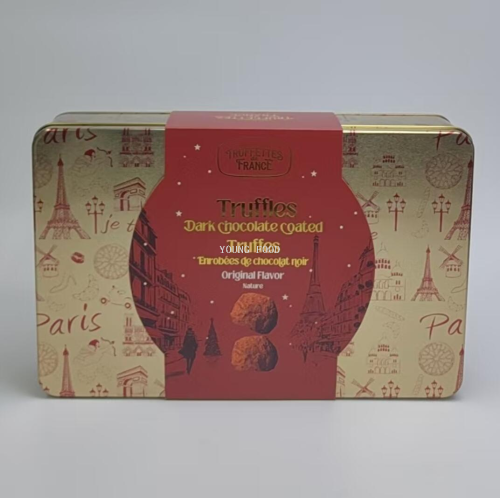 包邮 Truffettes乔慕松露形原味黑巧克力礼盒240g 勒克司进口食品