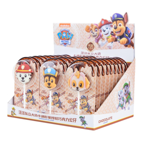 包邮汪汪队立大功巧克力公仔 混合型代可可脂10g*20支 勒克司食品