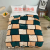 Square Strip Flannel Blanket Wholesale Bedroom Sofa Blanket Office Nap Blanket Thickened Air Conditioning Blanket