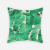 Popular Cross-Border New Arrival Tropical Plants Fashion Leaves Rainforest Pillow Cover Cushion Linen Customizable