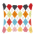 Factory Direct Sales Foreign Trade Color Geometric Plaid Dot Stripe Pillow Cover Sofa Cushion Cover Graphic Customization