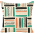 Hand-Painted Lines Abstract Geometric Pillow Cover Linen Digital Printing Single-Sided Cushion Lumbar Cushion Cover Amazon
