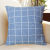 Chenille White Plaid New Style Fashionable Simple Plaid Pillow Living Room Sofa Home Pillows Bedside Cushion