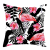 Amazon New Flamingo Parrot Pattern Linen Pillow Cover Car and Sofa Cushion Cover Can Be Graphic Customization