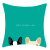 Cartoon Animal Dog Head Cat Head Cross-Border Pillow Cover Pillow Back Seat Cushion Sofa Cushion Pillow Nordic Pillow Cover
