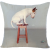 2023 Pillow Cross-Border Pillow Case Puppy Animal Decoration Home Bed Headrest Waist Support Cushion Cushion Office Waist