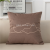 Simple Cushion Cushion Home Pillows Pillow Cover Sofa Car Bed Head Backrest Cushion Cover without Core Square