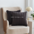 Cross-Border Pillow Amazon Ins Nordic Light Luxury Imitation Rabbit Fur Strip Pillow Living Room Sofa Solid Color Plush Cushion