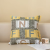 Nordic Letter Tassel Style Pillow Cover Bedside Cushion Waist Pillow Model Room Living Room Sofa Cushion Cushion Removable and Washable
