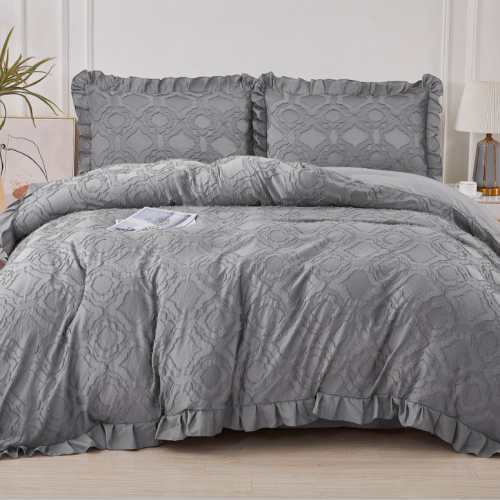 外贸四件套亚马逊temu剪花被子六件套