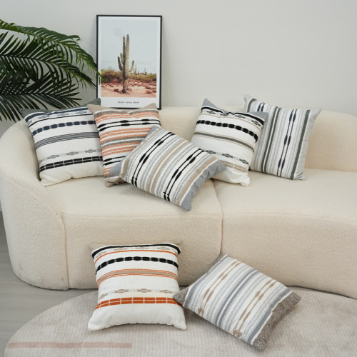 亚马逊新款北欧ins风雪尼尔抱枕套靠枕床头靠垫