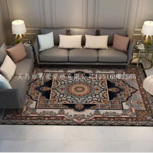 european-style light luxury coffee table living room carpet home bedroom room full carpet door mat non-slip mat large area