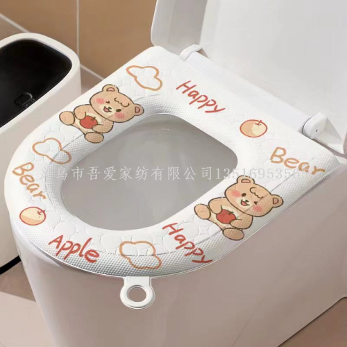 new silicone toilet mat summer cool comfortable waterproof household happy day four seasons universal toilet seat cover