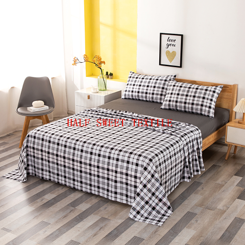 Factory Direct Sales Four-Piece Bedding Stall Four-Piece Set Bed Sheet Hot Sale in South America