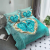 3d Heart-Shaped Flower Digital Printing Polyester 90/120G Bed Sheet Quilt Cover Pillowcase Home Bedding  Customized