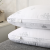 New Three-Dimensional Pillow Core Twill Comfortable Feather Velvet Pillow Big Goose White