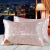 2023 New Silk Pillow Pillow Core White Pink European Pattern