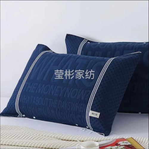 wholesale pillow case cotton half pack pillowcase with buckle soft absorbent magic pillowcase hotel adult pillow towel