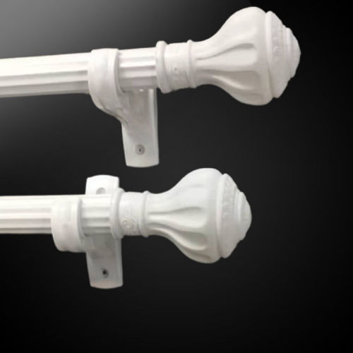 罗马杆窗帘杆加厚静音单杆双杆客厅卧室阳台送支架配件一件代发