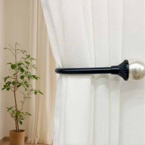 珍珠头金属挂钩窗帘装饰配件窗帘钩窗帘装饰收纳