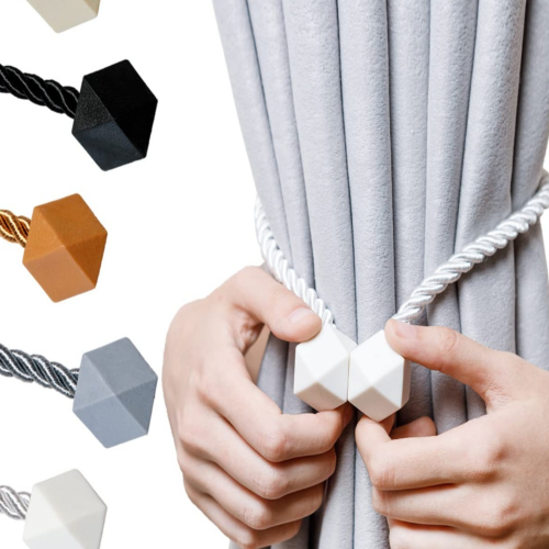 百搭款魔方窗帘磁扣家居装饰窗帘配件免打孔