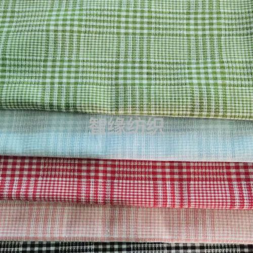 polyester cotton yarn-dyed lattice cloth british style ornament shirt‘s fabric children‘s skirt shoes and hats tablecloth pet supplies