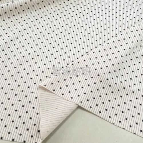 波点圆点8条服装面料背带长裤女装衬衫半身裙鞋饰品冒子灯芯绒布