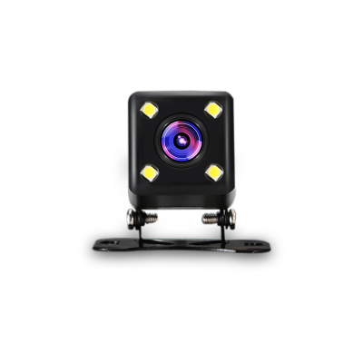 Cross-Border New Car HD Rear-View Camera Reversing Image Night Vision Waterproof LED Light Car Camera