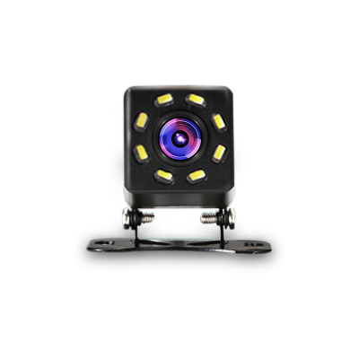 Automobile Reversing Camera Hd Night Vision Ccd4 Light Led Square Night Vision Car Camera Car Camera