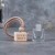 Car Perfume Bottle Pendant Empty Bottle Aromatherapy Oil Car Decoration Automobile Hanging Ornament Storage Bottle Rearview Mirror Car Bottle