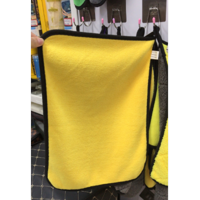 Double-Sided Double-Layer High-Density Thickened Car Wash Towel Absorbent Fiber Coral Fleece Car Cleaning Cloth Car Cleaning Wholesale Towels