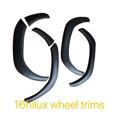 Suitable for 15-21 Toyota Hi Lux Revo Rocco Wheel Brow Pickup Truck Modified Widened Fender Decoration Parts