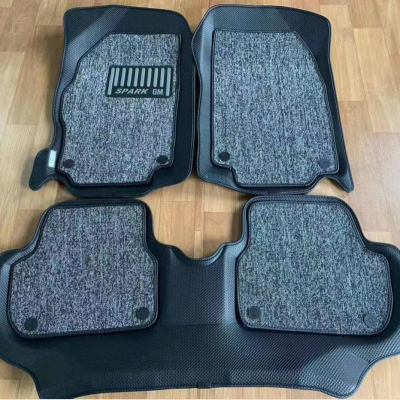 Car Special Foot Pad for Special Car Double Layer Pu Leather Burr Bottom Car Carpet