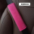 Flannel Automobile Seat Belt Shoulder Protector Solid Color