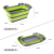 Multifunctional Foldable Children's Bathtub Folding Laundry Basket Household Pet Bathtub Sundries Storage Basket