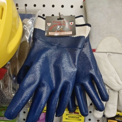 Full Glue Dipping Safety Protective Gloves Oil-Resistant Gloves