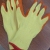 Cotton Yarn Wrinkle Non-Slip Gloves High Quality Printable Customized Orange Wrinkle Labor Protection Gloves