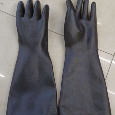 Plastic Thickened Industrial Gloves Lengthened Household Protective Gloves
