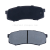 Wholesale High Quality D1308 Car Ceramic Friction Brake Pad Disk for BMW Mini Front