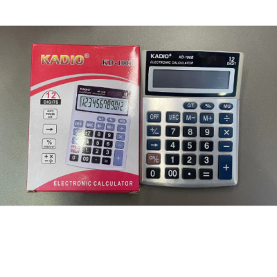 KD-100B Desktop Calculator 12-Bit Virtual Solar Calculator